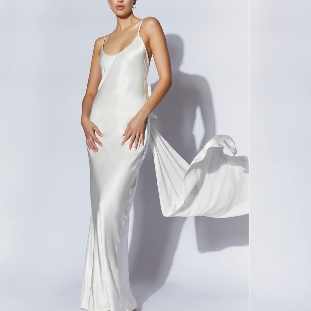 Meshki White Maxi Dress